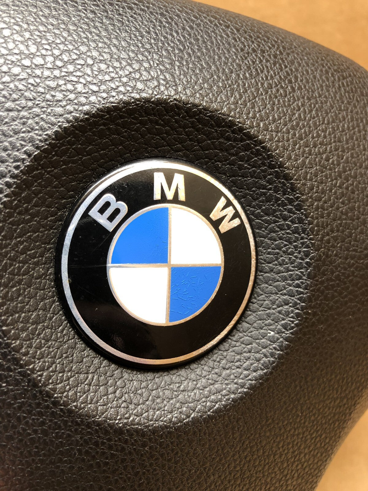 BMW 5 SERIES E60 E61 2007 2010 OEM ORIGINAL STEERING WHEEL AIRBAG AIR BAG BLACK3