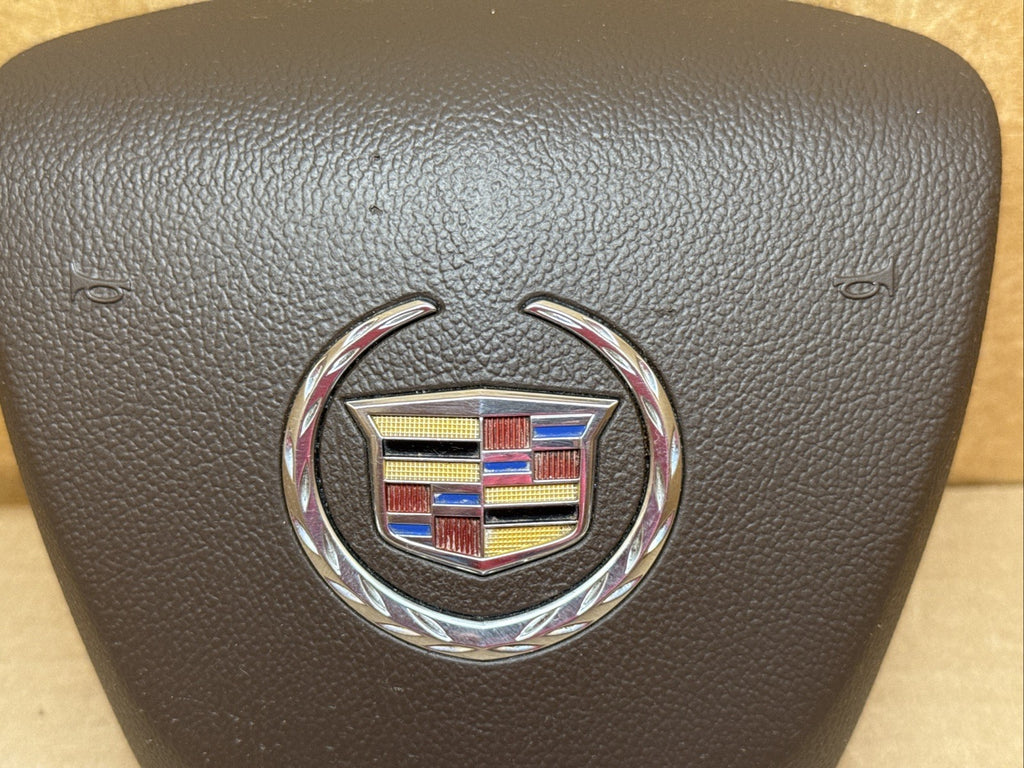 14 16 Cadillac SRX Front Left Driver Side Steering Wheel Air Bag Airbag Brown4