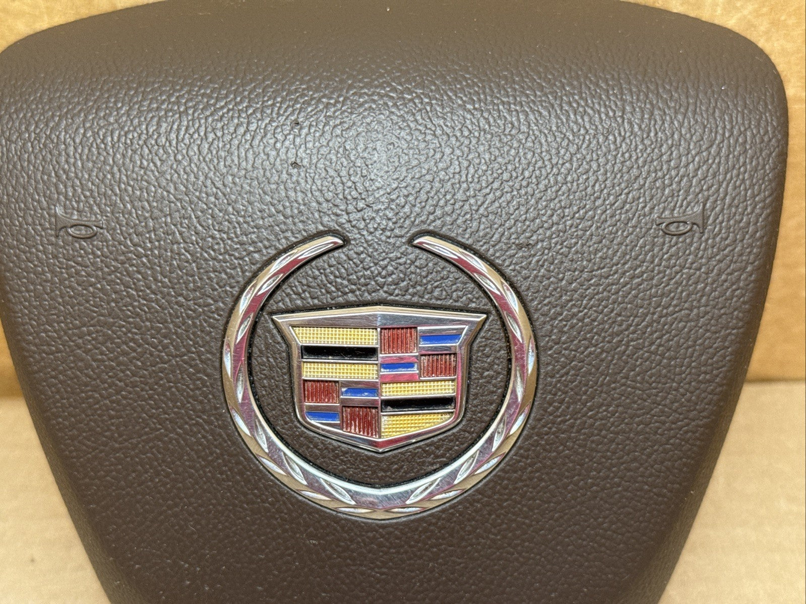 14 16 Cadillac SRX Front Left Driver Side Steering Wheel Air Bag Airbag Brown4