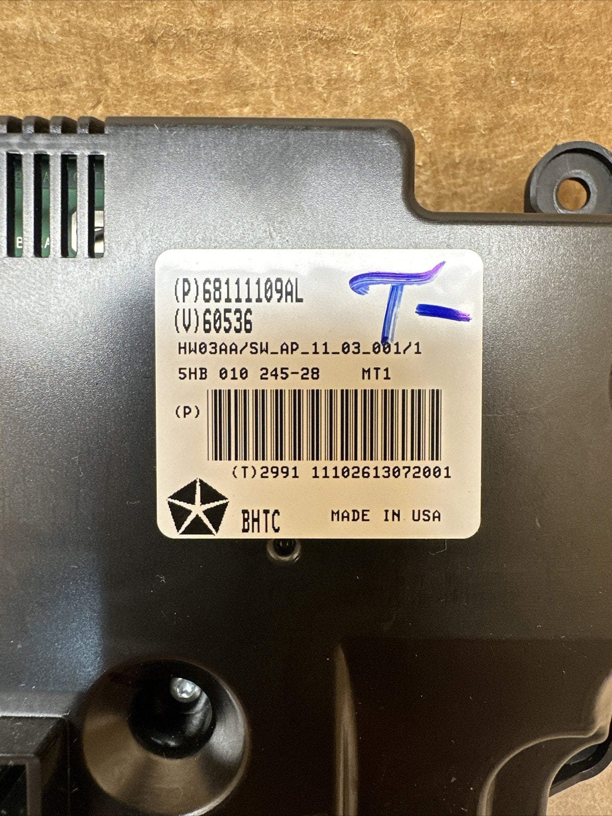 2011   2013 JEEP GRAND CHEROKEE Heat HVAC AC TEMP Control OEM 68111109AL5