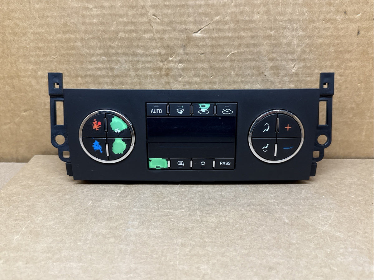 2007 2011 Silverado Sierra Climate Temperature Temp Heater Control OEM 258699470