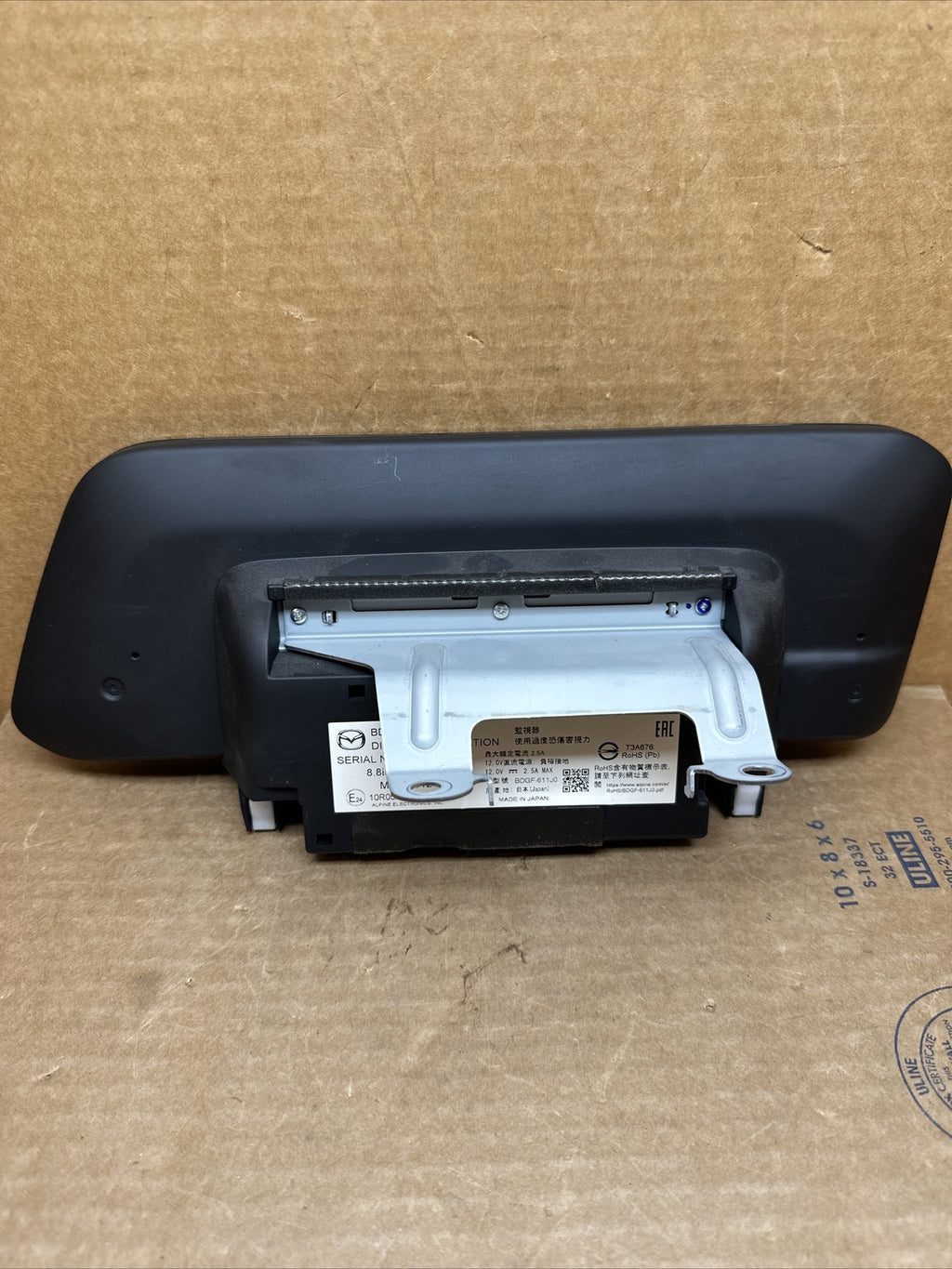 2019 2024 Mazda 3 Audio Radio Navigation Info Display Screen OEM BDGF 611J0 A2