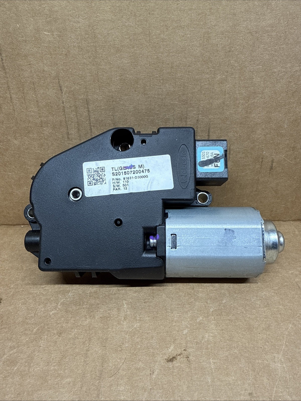 2016 2021 HYUNDAI TUCSON SUNROOF SUN ROOF MOONROOF MOTOR OEM 81671 D30000