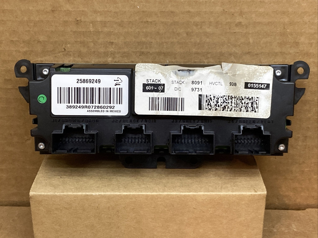 2008 2012 Traverse Enclave Digital Climate Temp Temperature Control 258692494