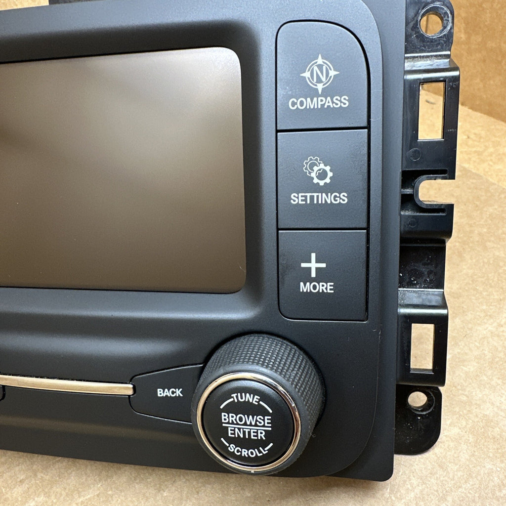 2017 Jeep Cherokee Radio Receiver Player Information Screen VP2 OEM P68306938AB3