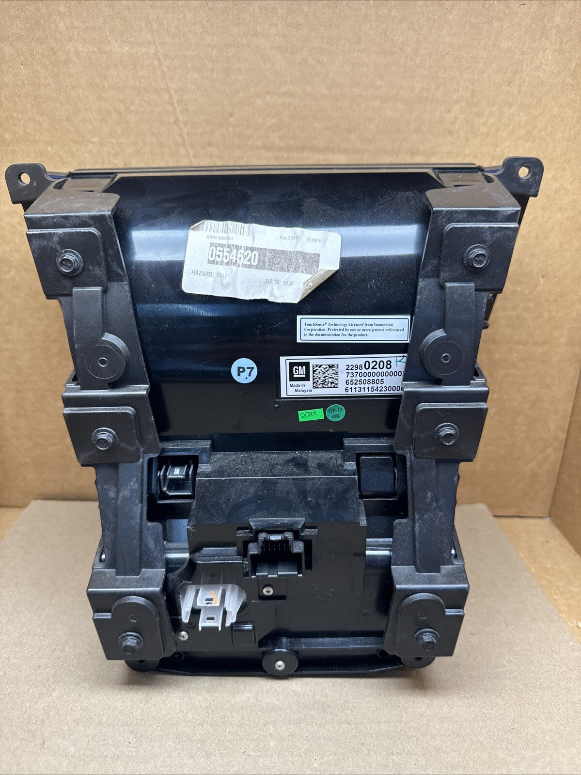 13 20 Cadillac ATS SRX XTS CTS Navigation Radio Screen Control Panel 229802084