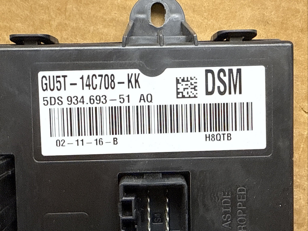 Ford Lincoln Front Left Driver Side Seat Memory Module GU5T 14C708 KK1