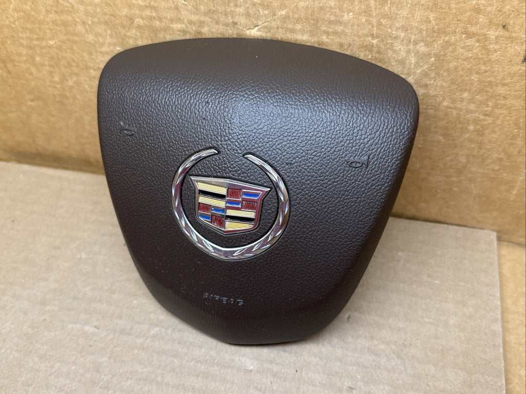14 16 Cadillac SRX Front Left Driver Side Steering Wheel Air Bag Airbag Brown3