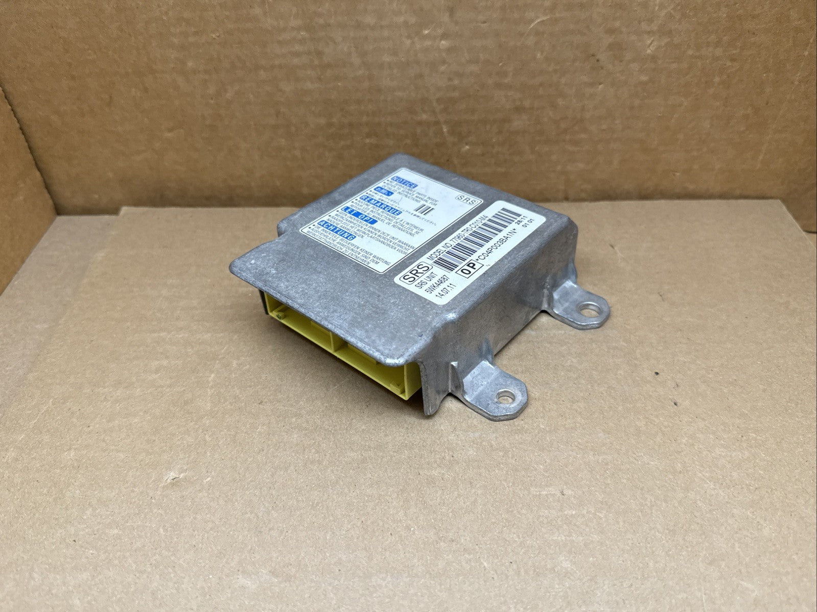 2012 Honda Civic Sedan Air Bag Airbag Computer Control Module 77960 TR0 C010 M43