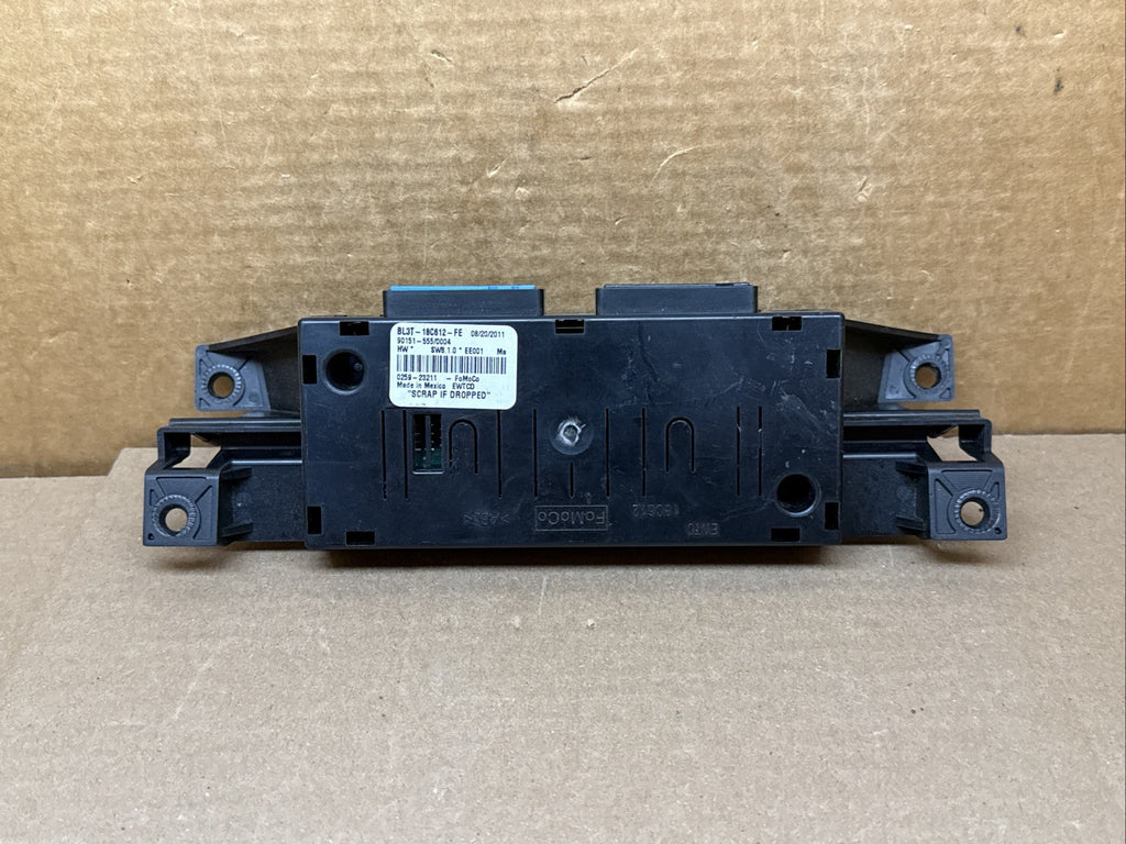 2011 Ford F150 F 150 Temperature Climate Control Module BL3T 18C612 FE0