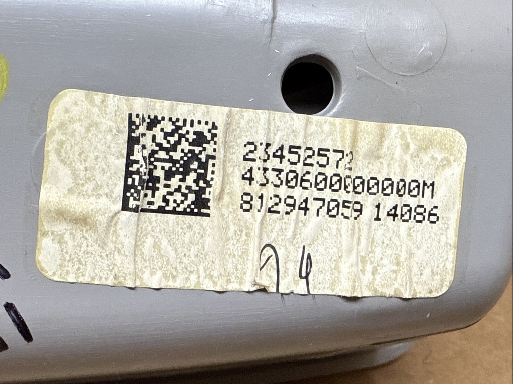 2015 2020 CHEVY SUBURBAN TAHOE YUKON XL OVERHEAD ROOF CONSOLE OEM GRAY 2345257211