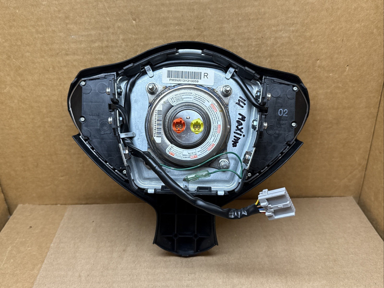 2009 2014 Nissan Maxima Front Left Driver Side Steering Wheel Air Bag Airbag11
