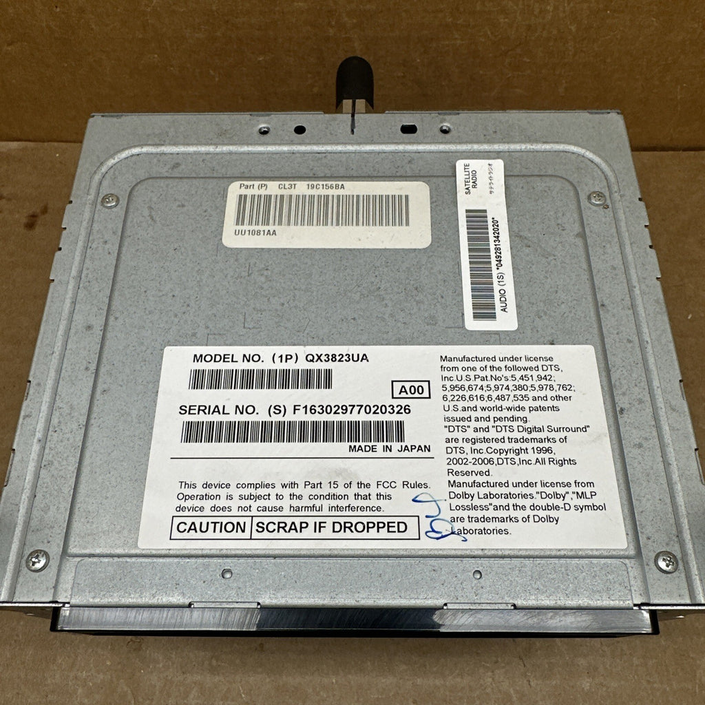 2012 Ford F 150 F150 Dash Radio Receiver Stereo CD Player CL3T 19C156 BA1