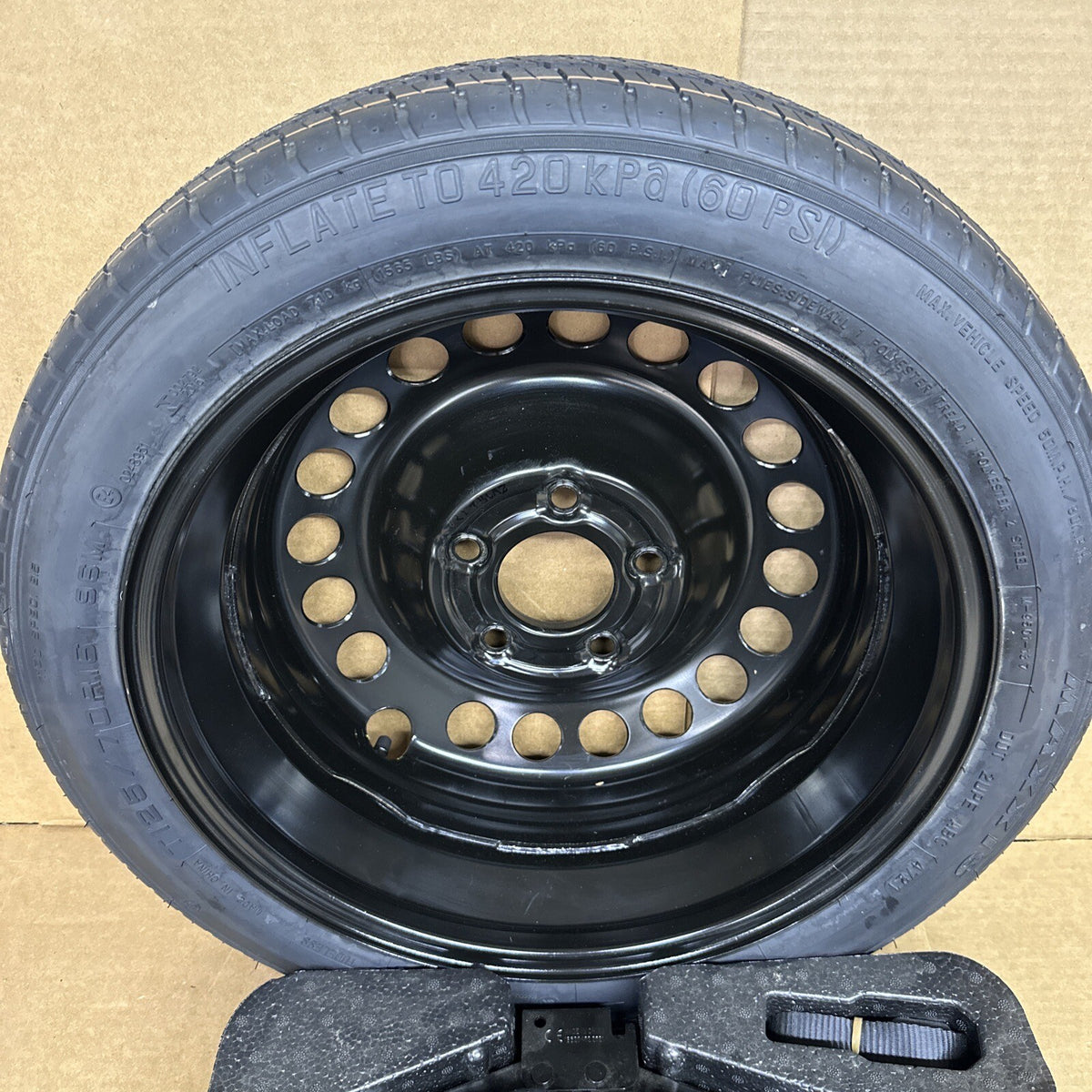 2021 2023 Trailblazer Spare Tire Scissor Jack Tools Set Kit Lug Wrench 125/70R163