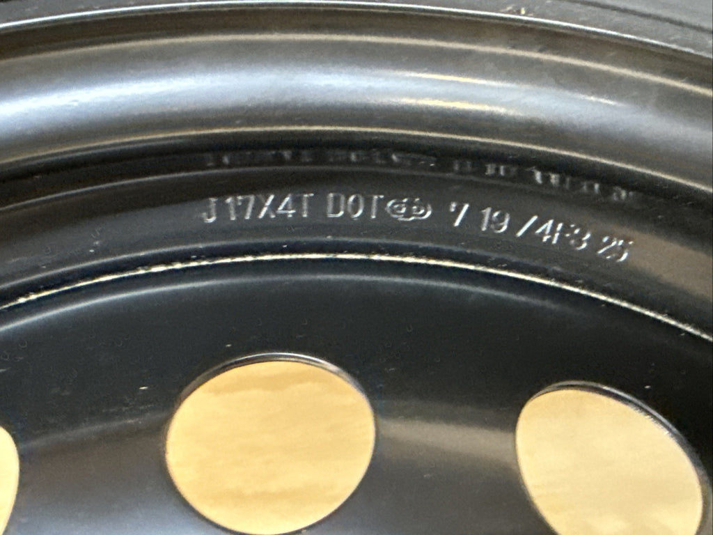 2020 2025 Toyota Corolla Emergency Compact Spare Tire Wheel 17 Inch T125/70R173