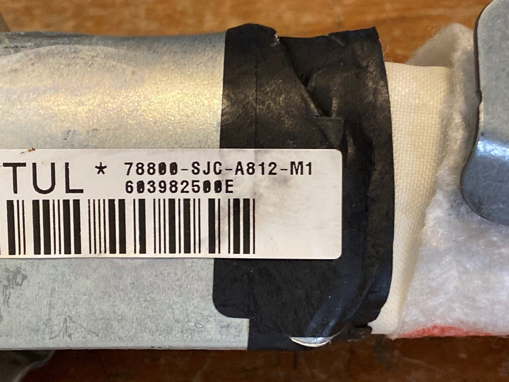 2006 2014 HONDA RIDGELINE RIGHT SIDE PASSENGER CURTAIN ROOF AIRBAG AIR BAG5