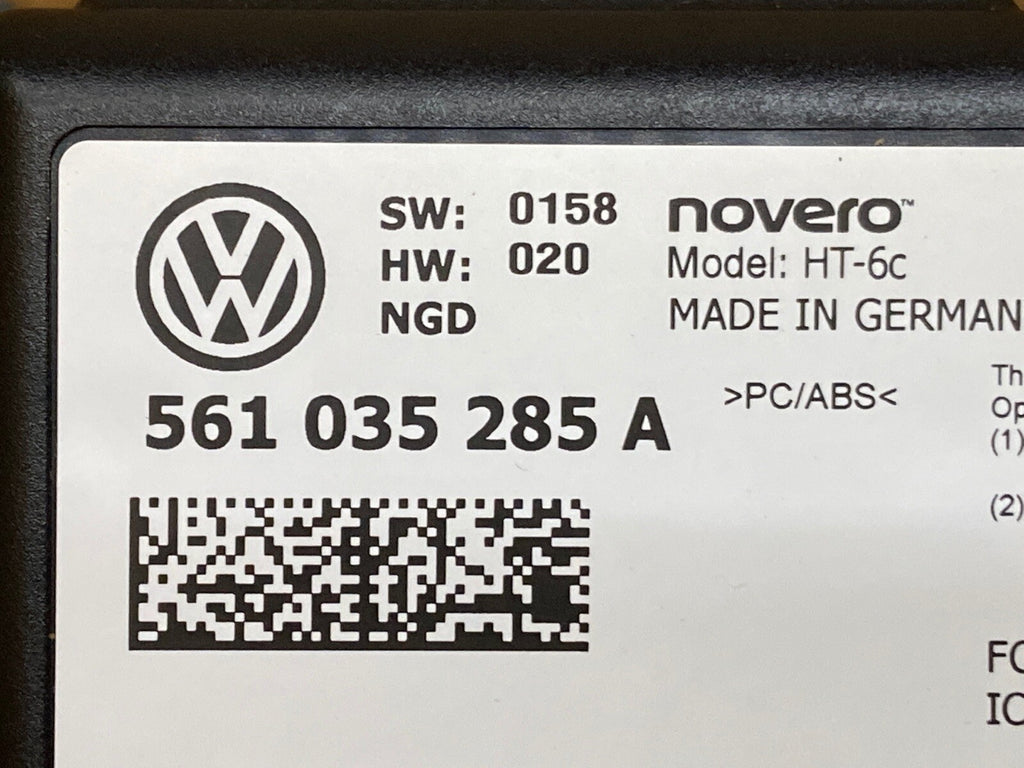2015 2018 VW JETTA GLI PASSAT TIGUAN CC NAVIGATION CONTROL MODULE 561 035 285 A1
