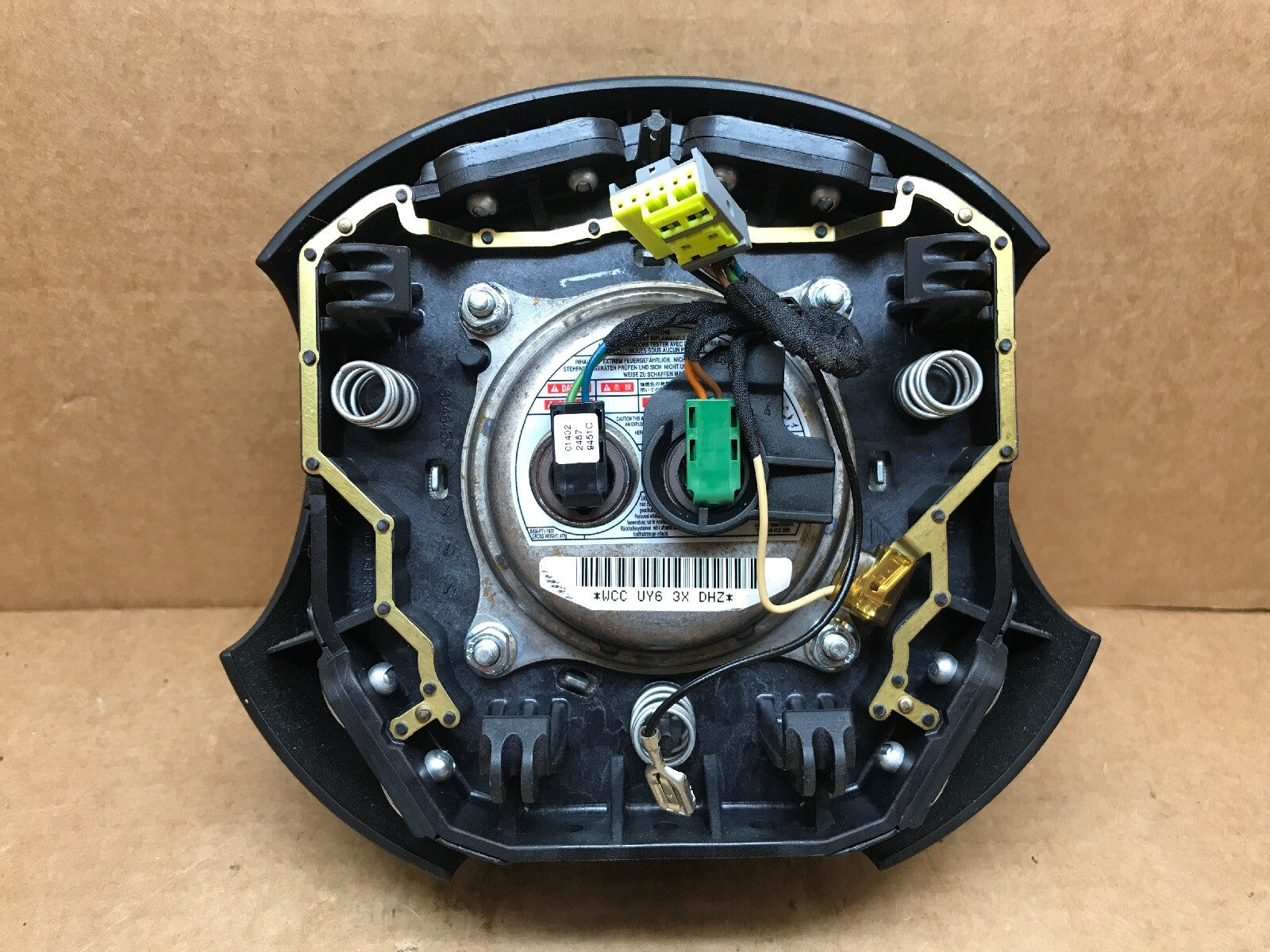 07 10 MINI COOPER FRONT LEFT DRIVER SIDE STEERING WHEEL AIRBAG AIR BAG 2757666015