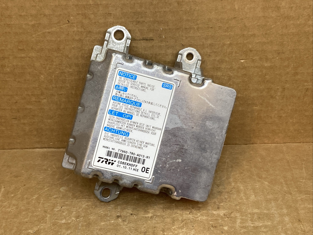 2012 Honda Civic Air Bag Airbag Computer Control Module Unit 77960 TR0 A013 M10