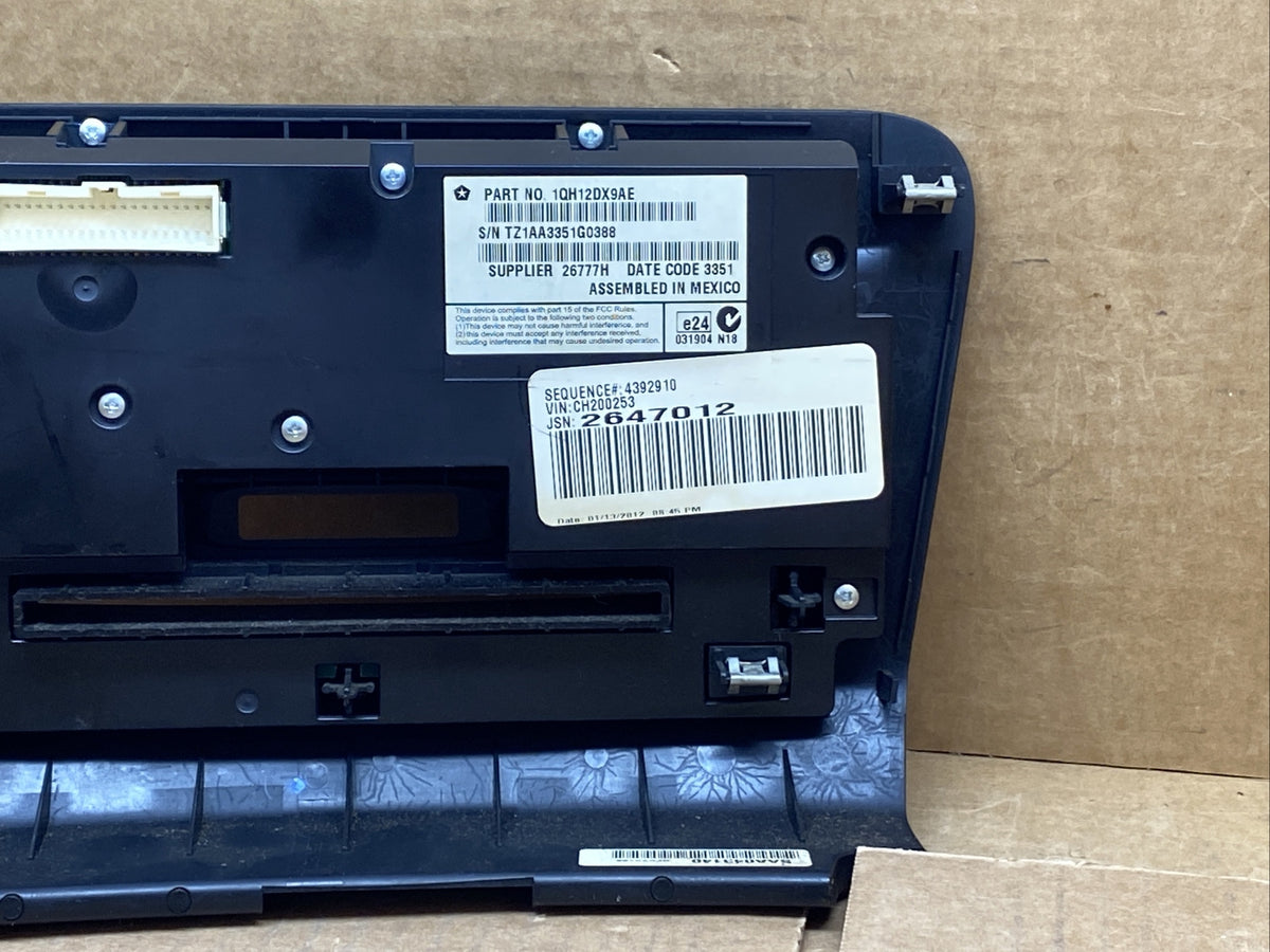 2011 2014 Dodge Charger Temp Temperature Auto Climate Heat Control 1QH12DX9AE7