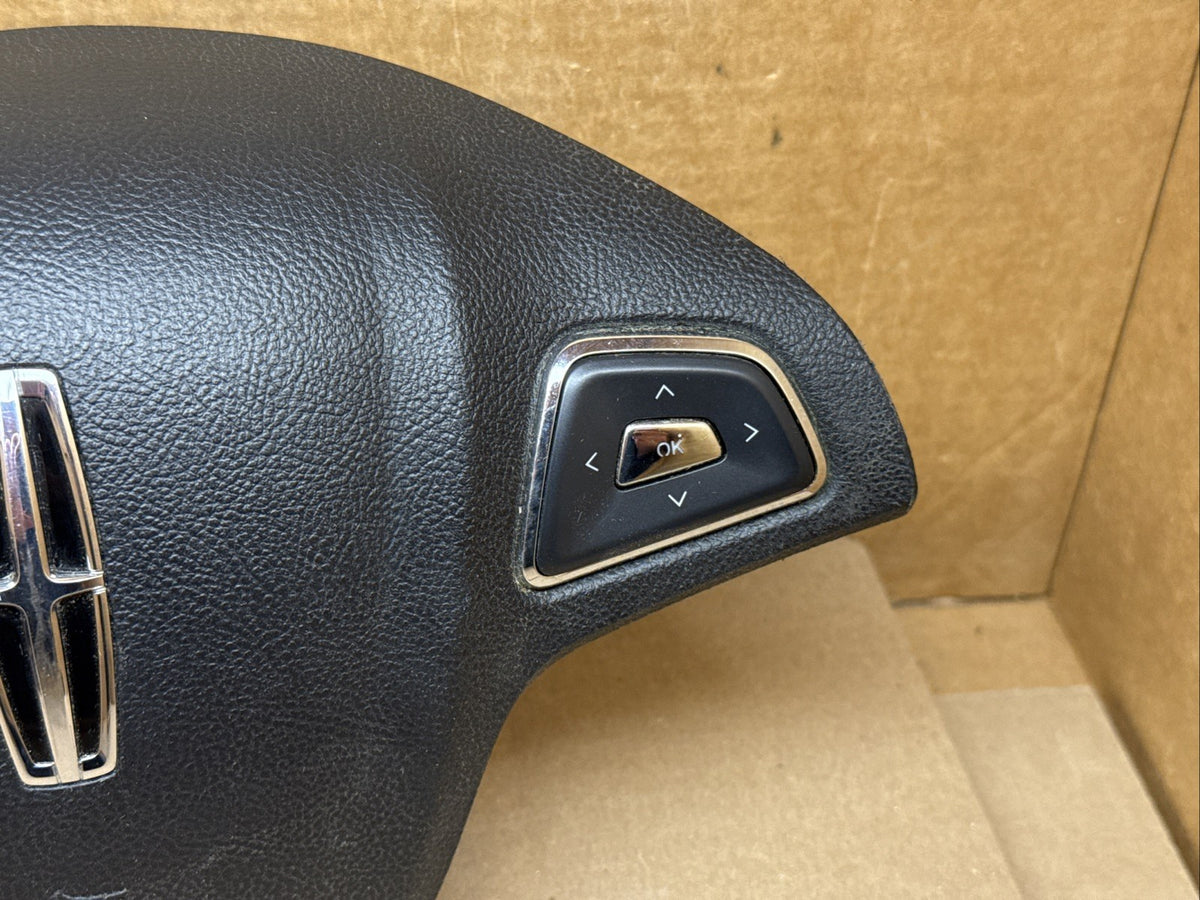 2015 2019 Lincoln MKC Front Left Driver Side Steering Wheel Air Bag Airbag Black4