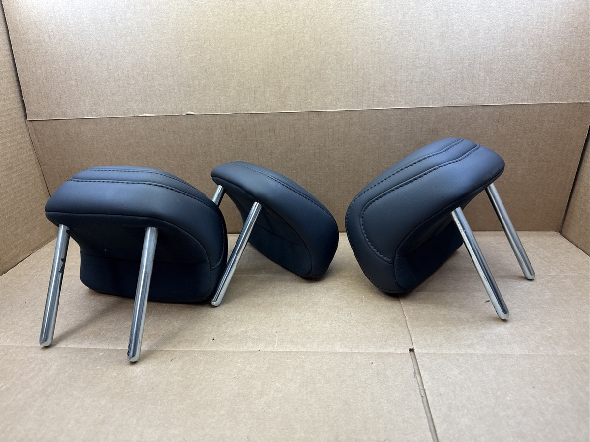 2019-2024 Mazda3 Mazda 3 Head Rest Headrest 2nd Row Rear Seat Set Black Leather8