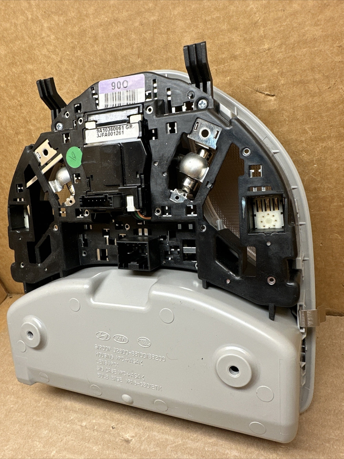 2013 2106 Hyundai Santa Fe Gray Over Head Overhead Console Light Sunroof OEM7