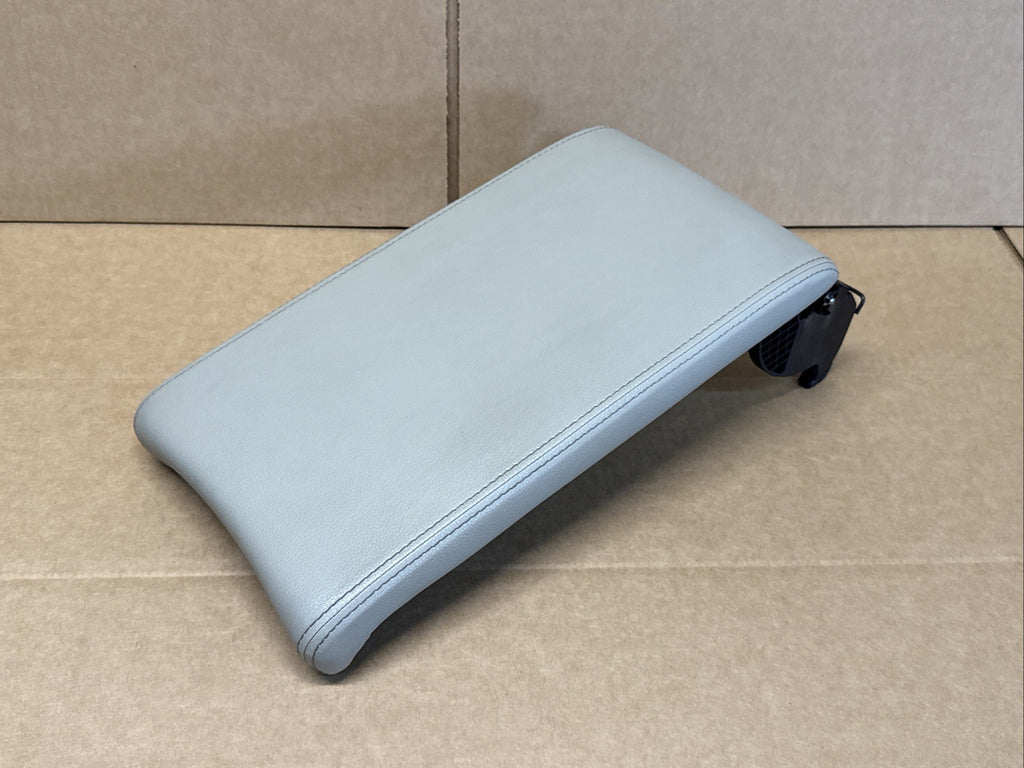 2013 2018 Acura RDX Center Console Lid Cover Arm Rest Armrest Leather Beige Tan0