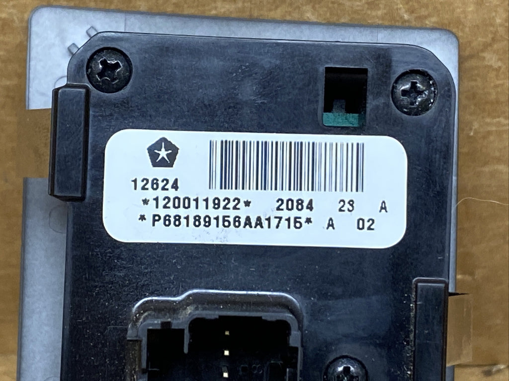 2014 2021 Jeep Grand Cherokee Head Light Headlight Switch P68189156AA6