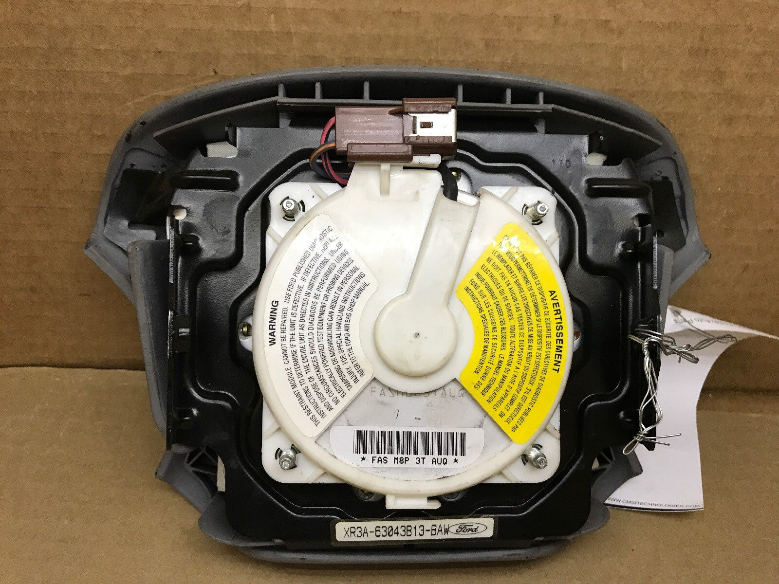 1999 2004 FORD MUSTANG STEERING WHEEL DRIVER DRIVER'S AIRBAG AIR BAG 7