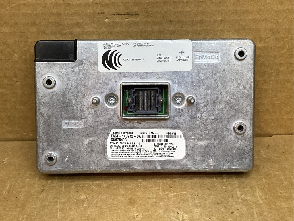 2016 Ford Transit Sync2 APIM Module EA5T 14D212 DA DV1T 14F239 AH3