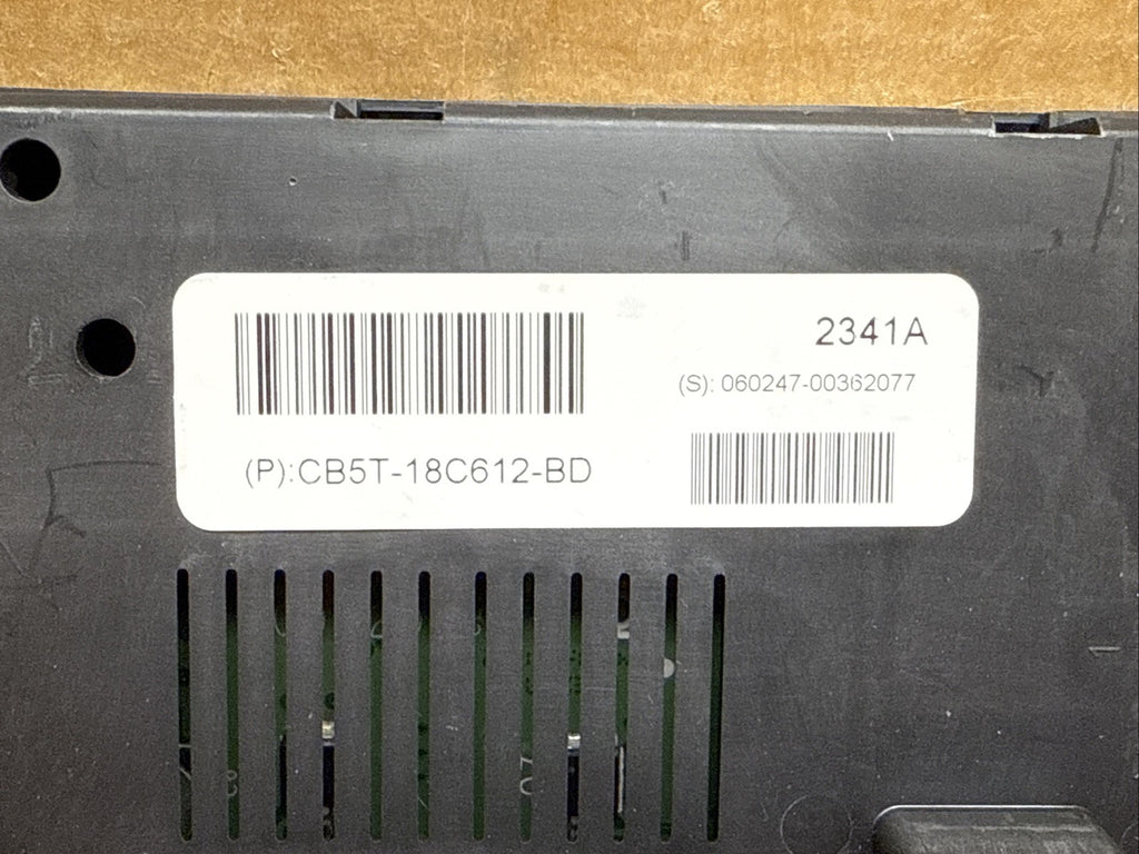 2011 2015 Ford Explorer Temperature Temp Climate Control Module CB5T 18C612 BD1