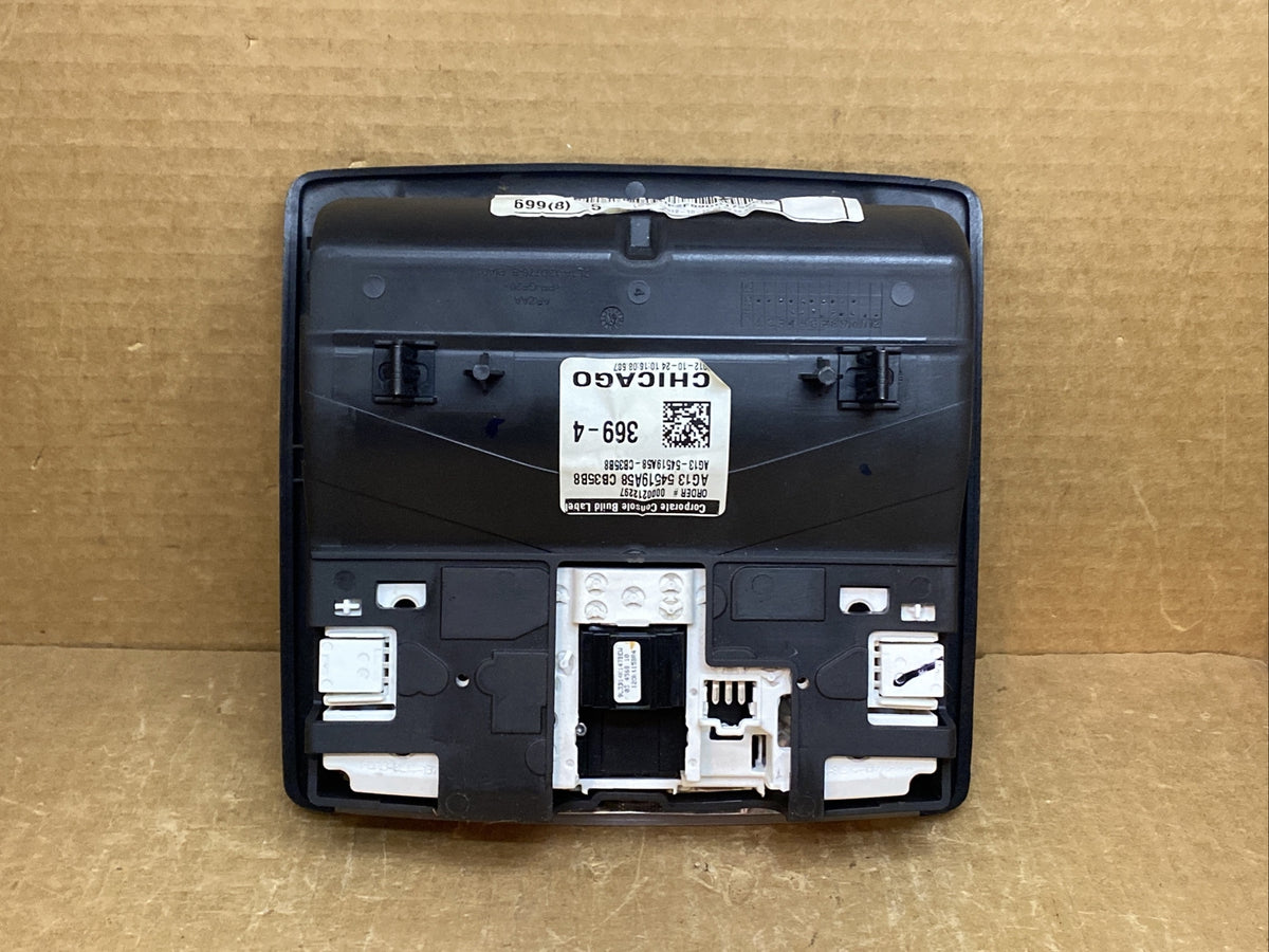2010 2019 Ford Taurus Overhead Console Dome Light Sunroof Sun Roof Switch 7