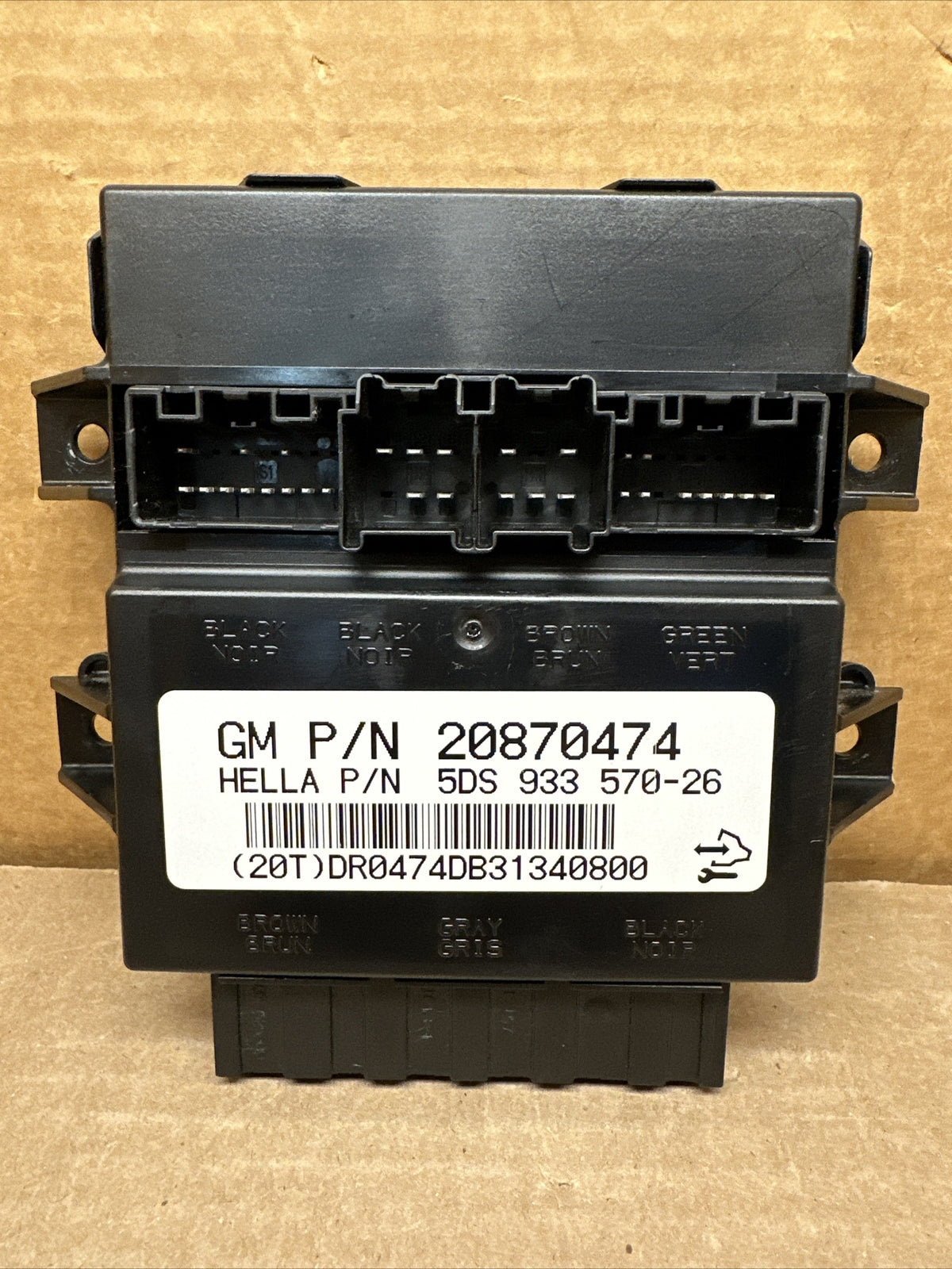 2007   2014 GM Tahoe Escalade Yukon Memory Seat Control Module 208704740