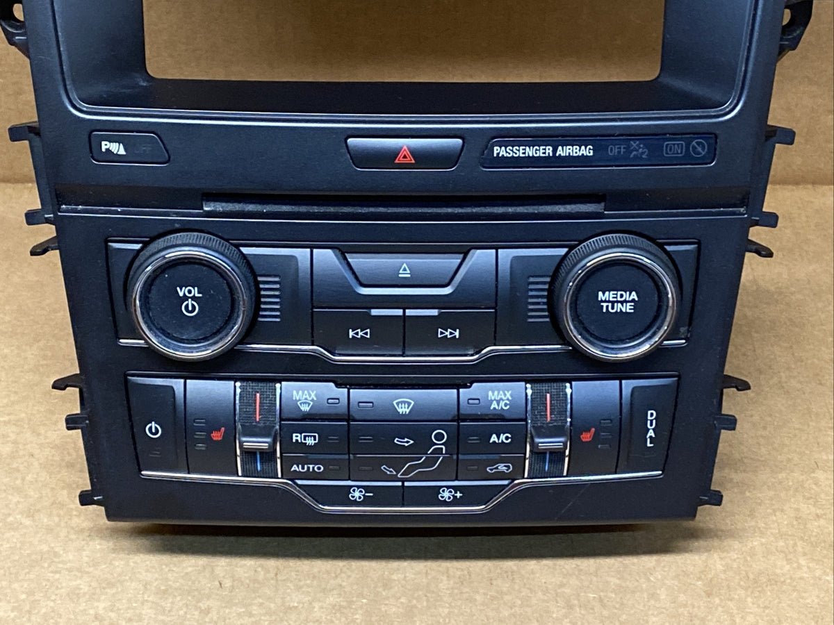 2016 2018 Ford Explorer Radio Climate Control Trim Bezel Panel GB5T 18A802 ED3