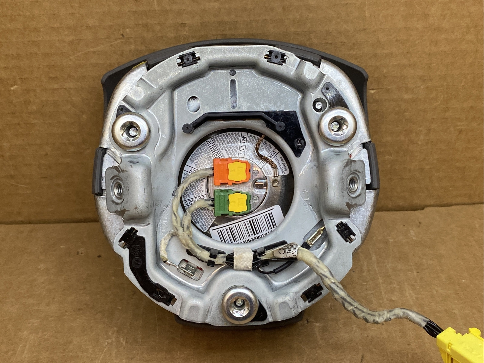 Audi A6 S6 Front Left Driver Side Steering Wheel Airbag Air Bag Platinum Gray NQ7