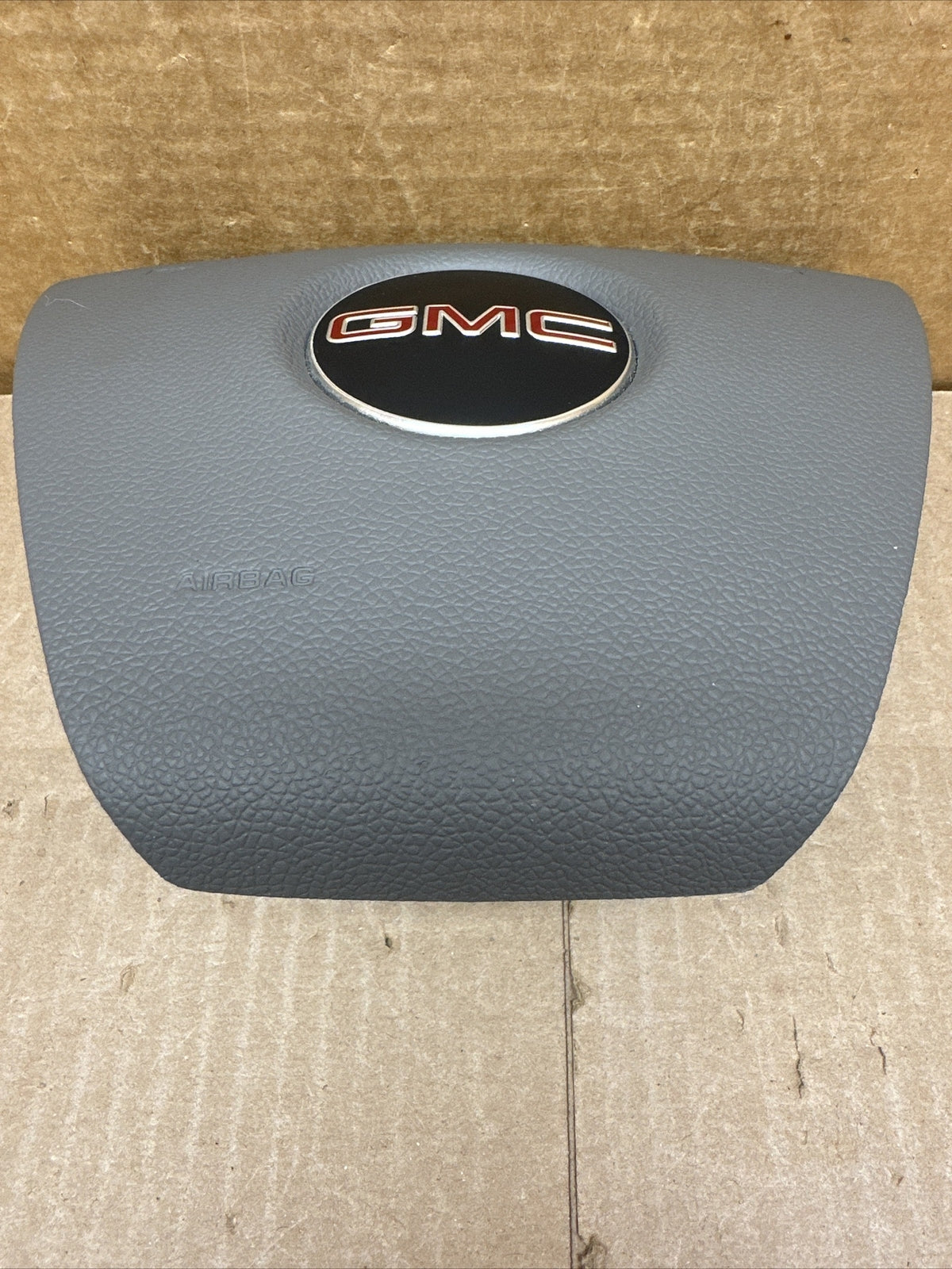 GMC Sierra Yukon XL LEFT DRIVER SIDE STEERING WHEEL AIRBAG GRAY7