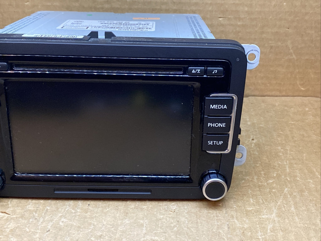 2013 Volkswagen Jetta Satellite Radio Media Screen 1K0 035 180 AF 1K0035180AF2
