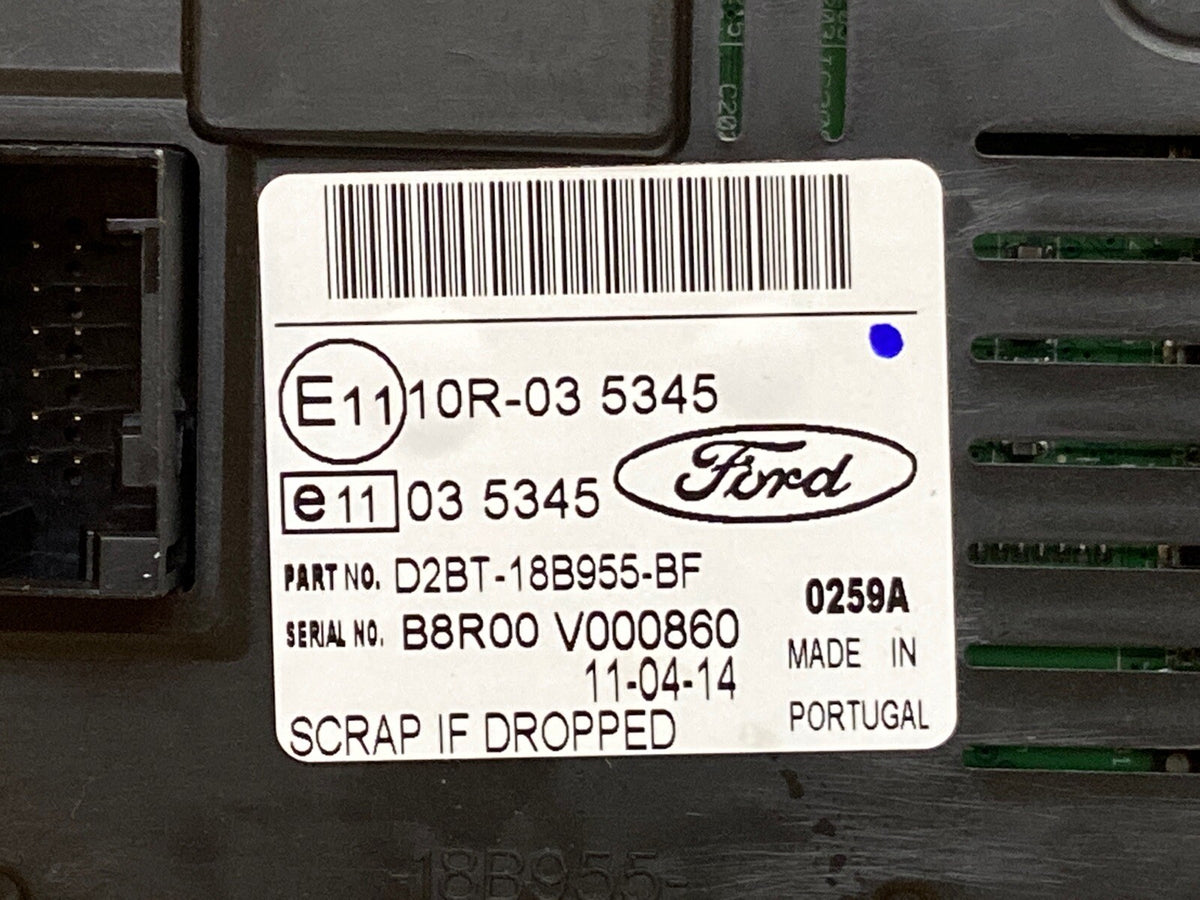 2014 2017 Ford Fiesta Radio Info 3.5" Dash Display Screen OEM D2BT 18B955 BF4