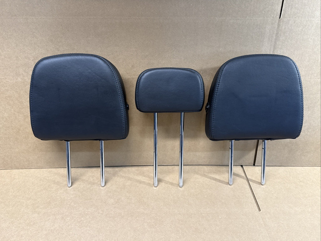 2011 2014 Ford F 150 F150 Back Rear Head Rest Headrest Black Leather Set of 30