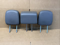 2013 2019 Ford Flex Rear 2nd Row Gray Leather Headrest Set Head Rest OEM0