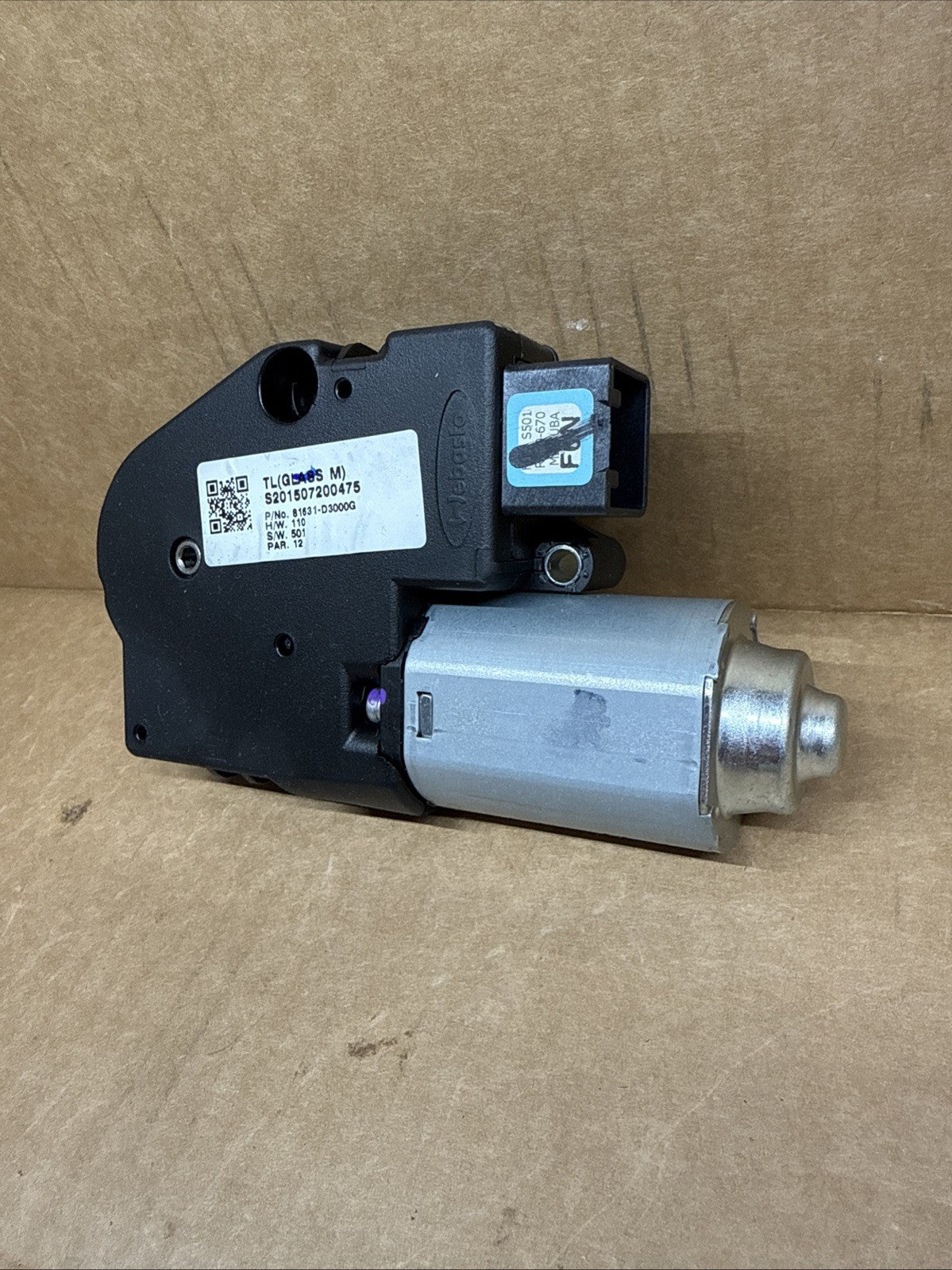 2016 2021 HYUNDAI TUCSON SUNROOF SUN ROOF MOONROOF MOTOR OEM 81671 D30002