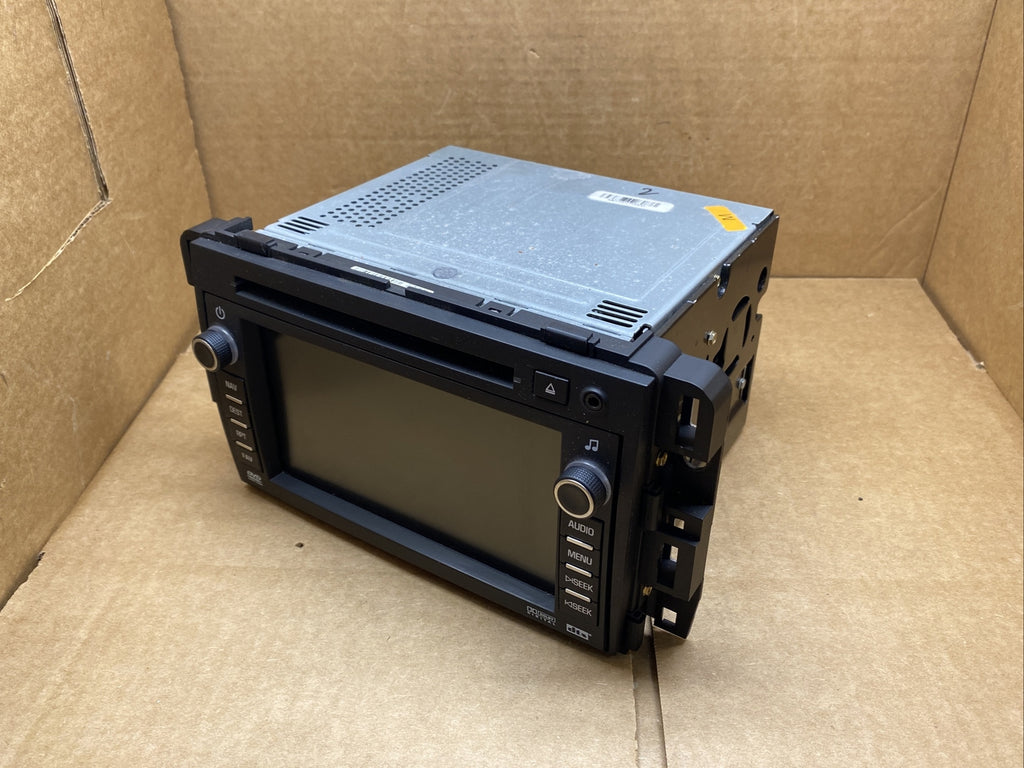 2007 2009 GMC Acadia Radio Receiver Screen DVD Nav DTS W/ VIN 259254965