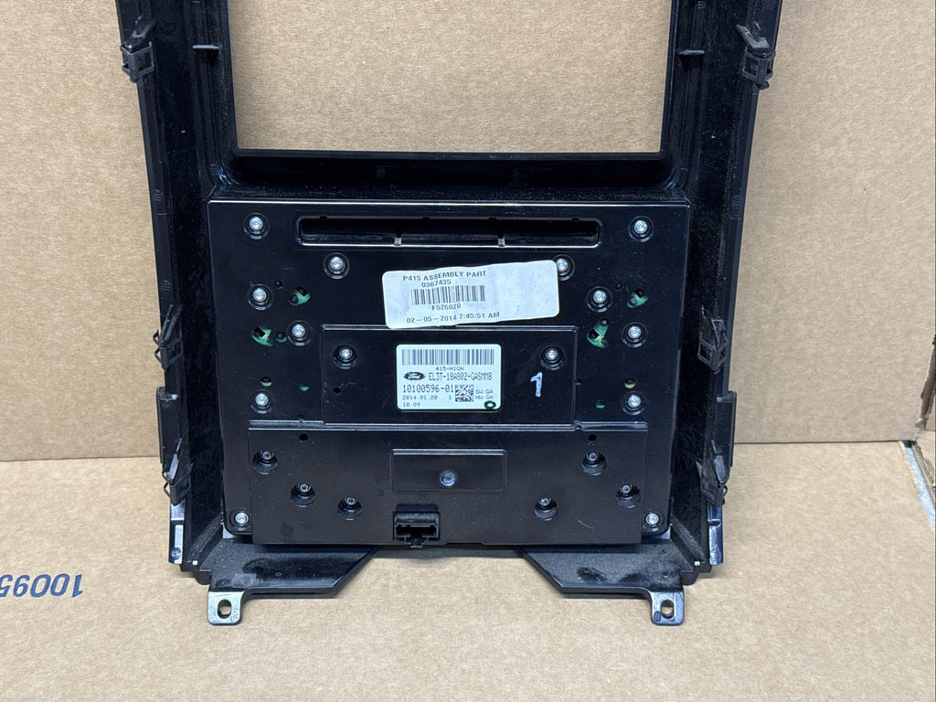 2014 2015 Ford F 150 F150 Radio Control Panel Bezel Metal EL3T 18A802 GASMM89