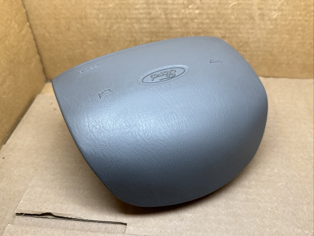 97 02 F150 Expedition Front Left Driver Side Steering Wheel Air Bag Airbag Gray6