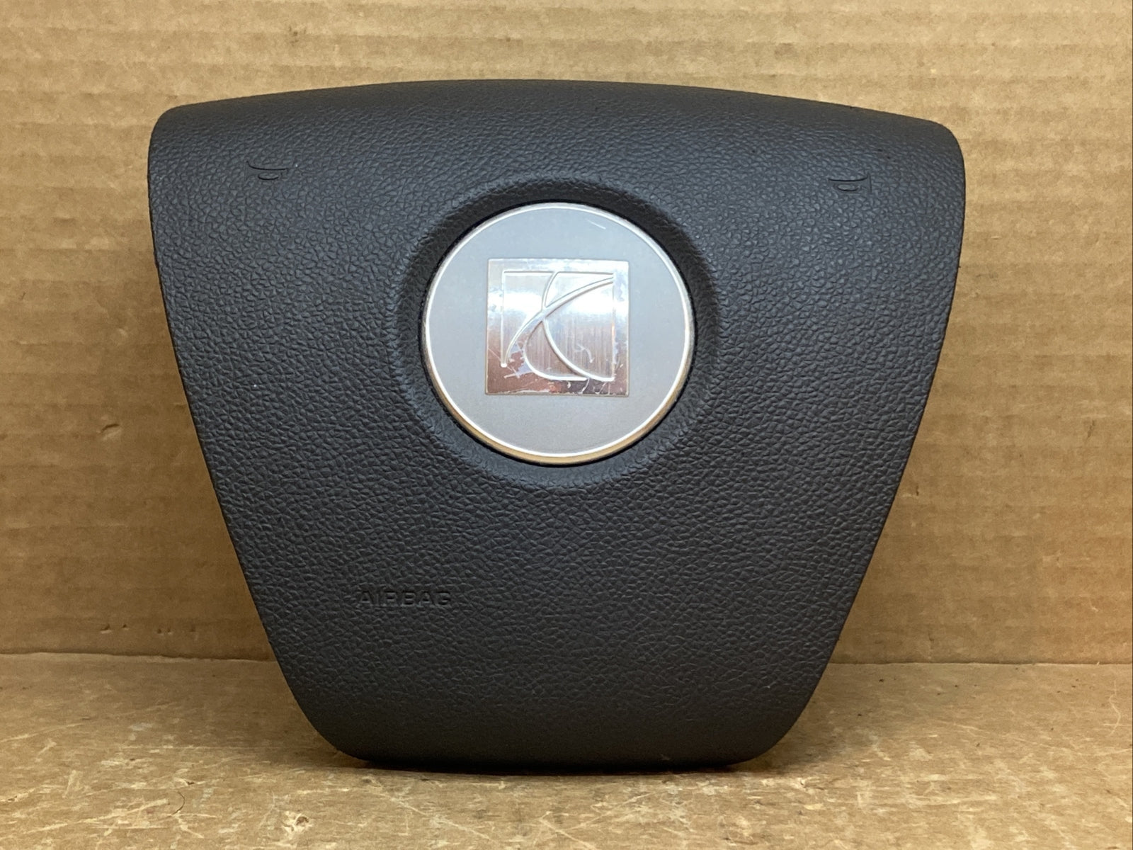 07 10 Saturn Outlook Front Left Driver Side Steering Wheel Air Bag Airbag Black1