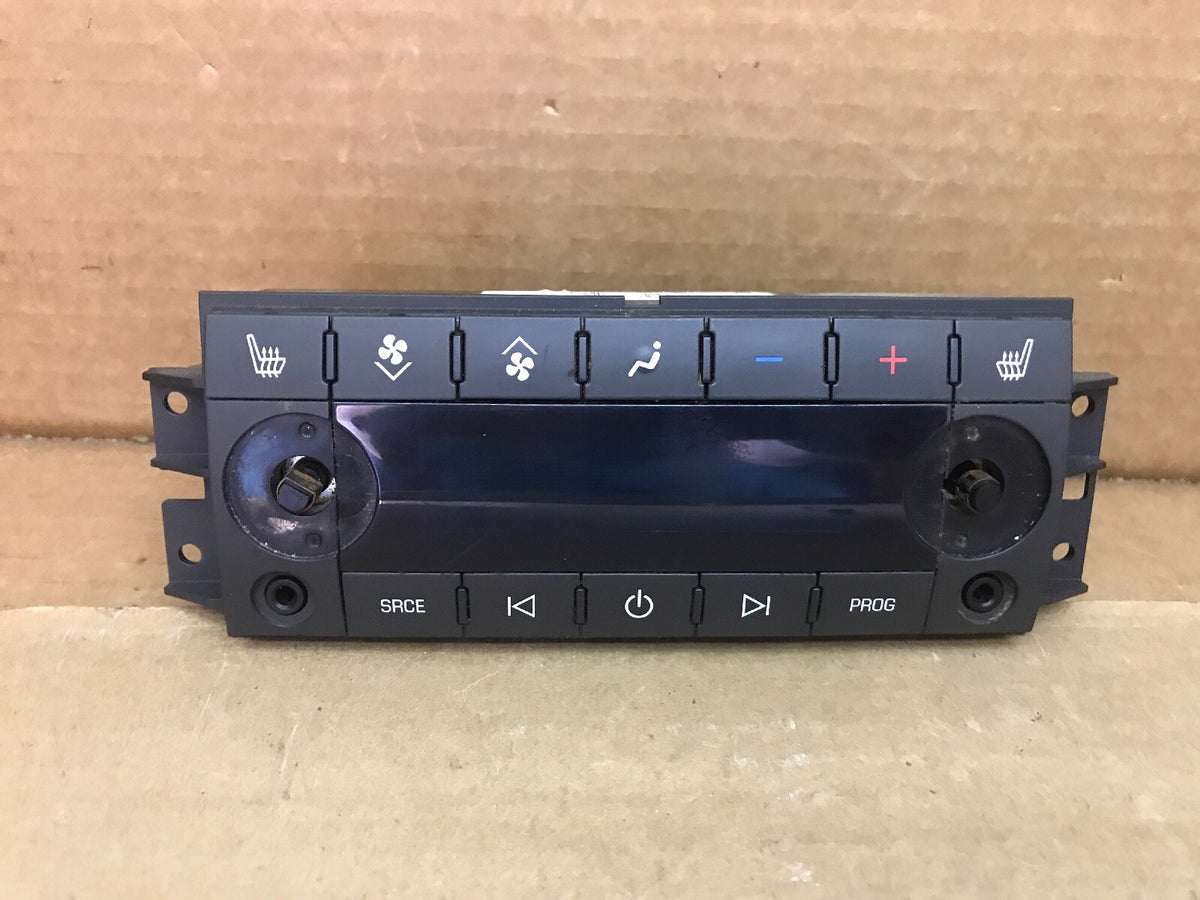 07 14 TAHOE YUKON TRAVERSE ENCLAVE Rear Temp Temperature Control 151122981