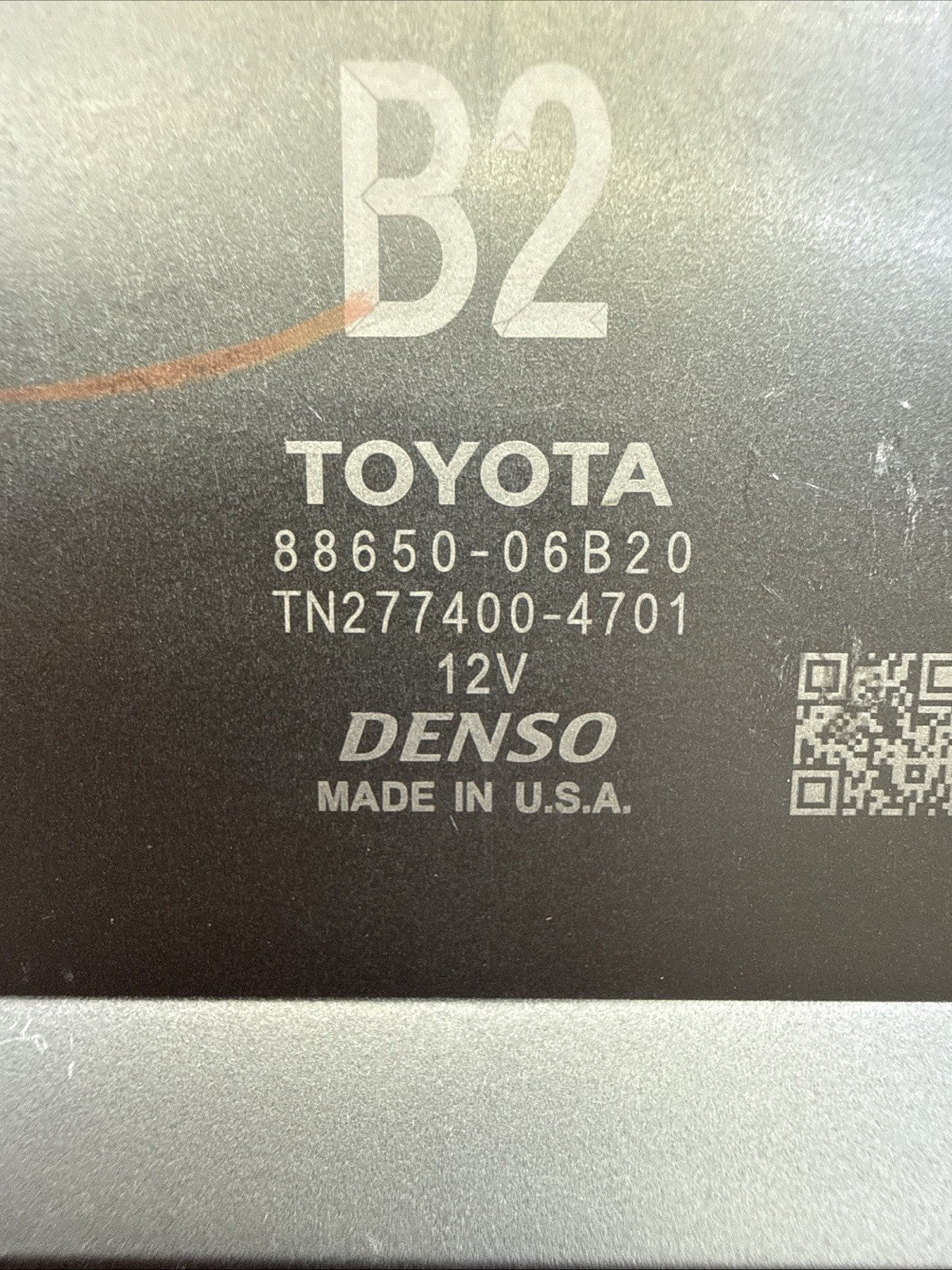2018-2019 Toyota Camry Temperature Control Module OEM 88650-06B204