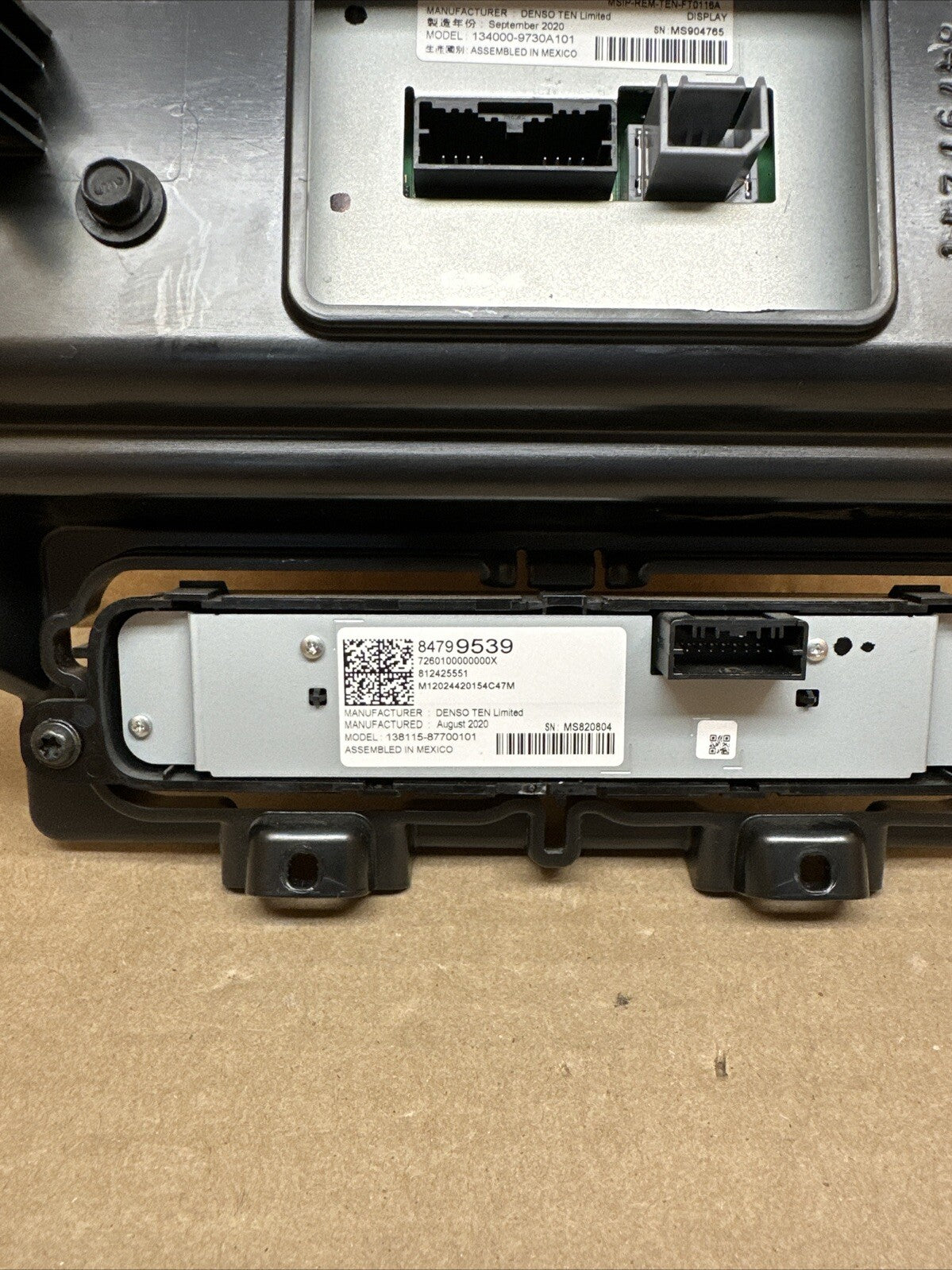 2019 2022 CHEVY SILVERADO Radio Screen Control Panel Display 846642045
