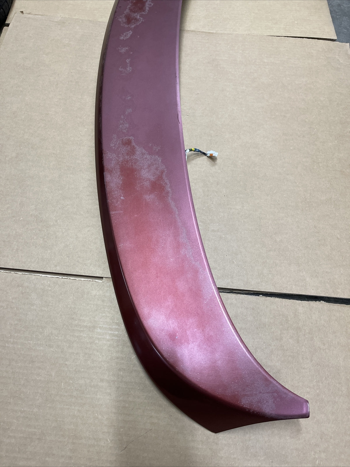 2007 2015 MAZDA CX 9 CX9 REAR LIFT GATE SPOILER 3RD THIRD BRAKE RED PAINT C2V2
